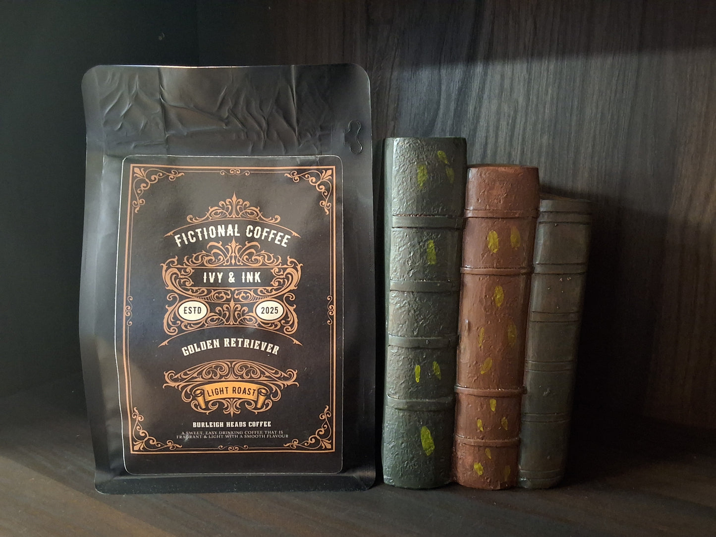 Golden Retriever Fictional Coffee