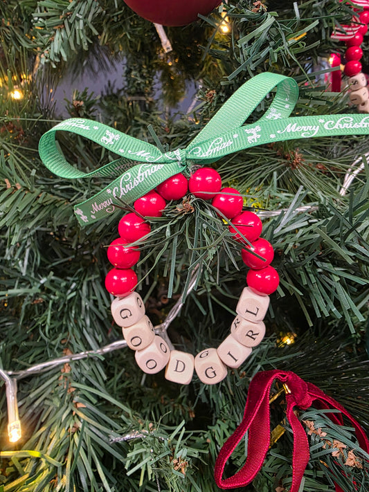 Bookish Christmas Tree Ornament