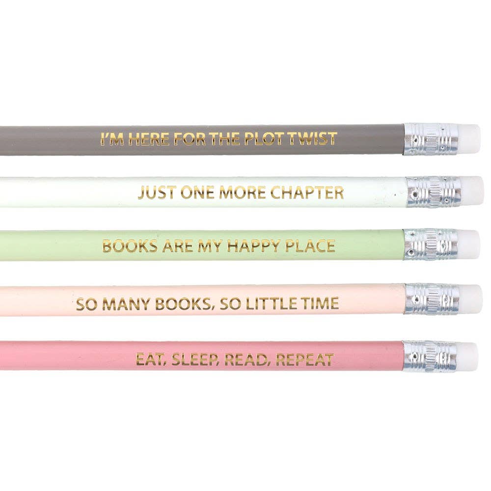 Literature Inspired Pencils 5pk