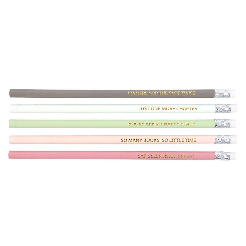 Literature Inspired Pencils 5pk