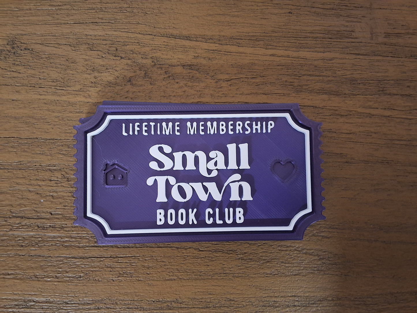 Small Town ticket stub